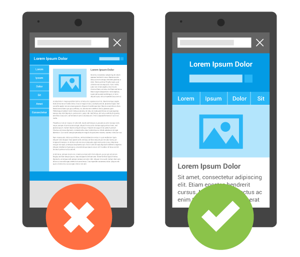 Google viewport tag 