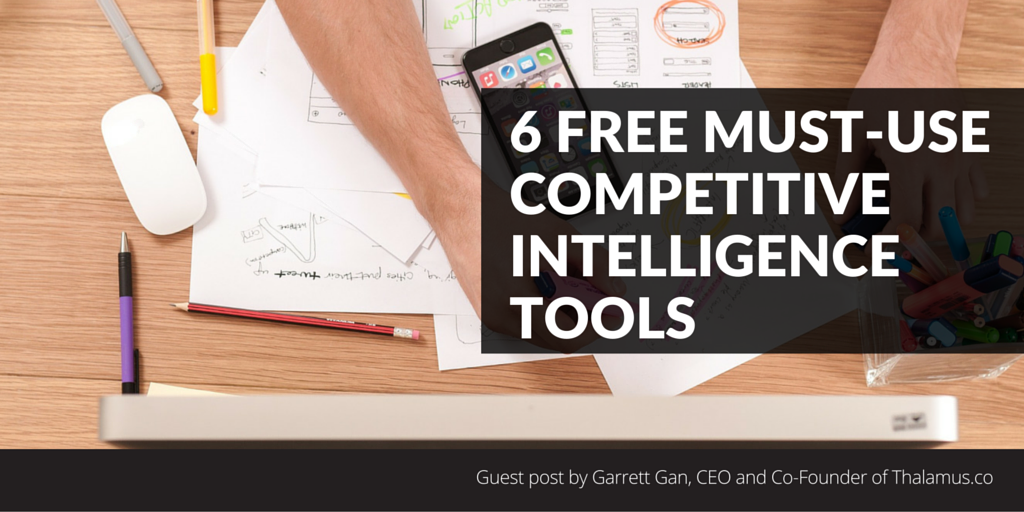 competitive intelligence tools