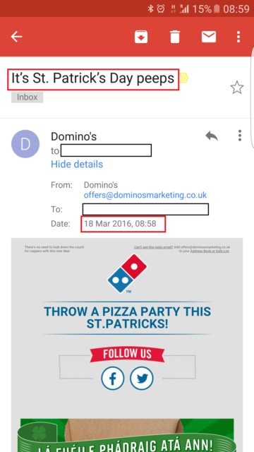 dominos-patricks-day