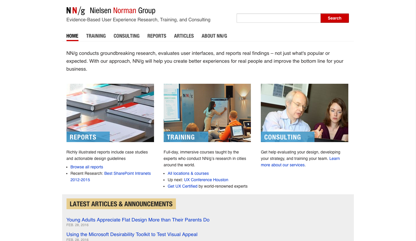 nielsen norman group