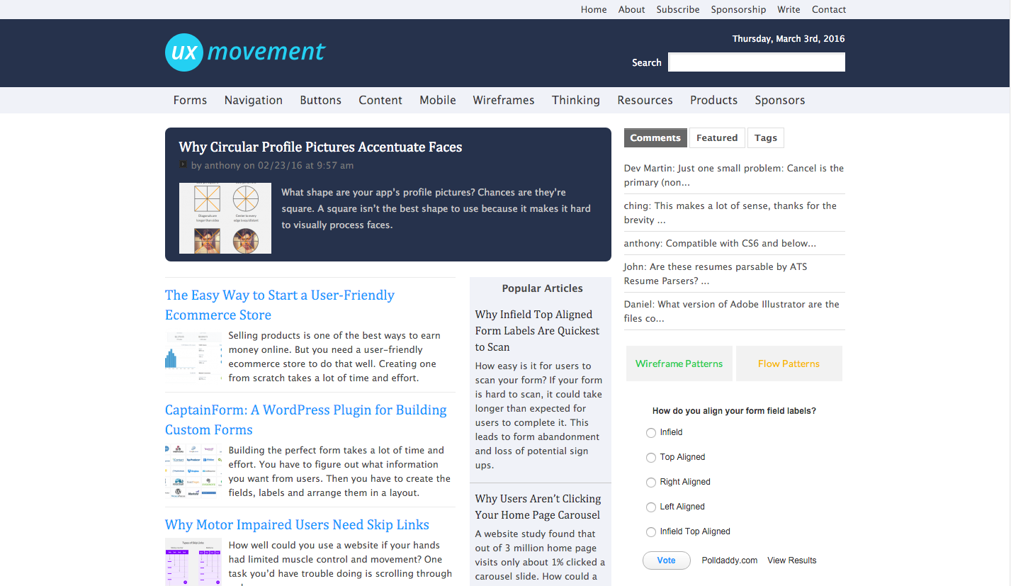 ux movement