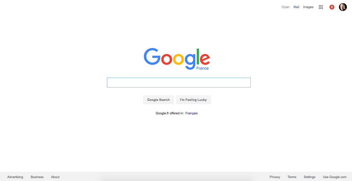 google screenshot