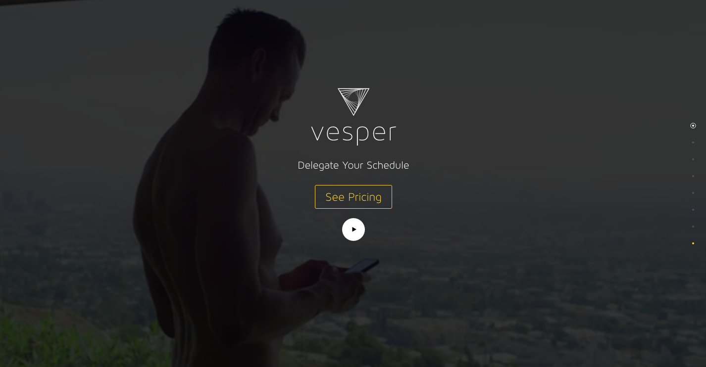 vesper screenshot