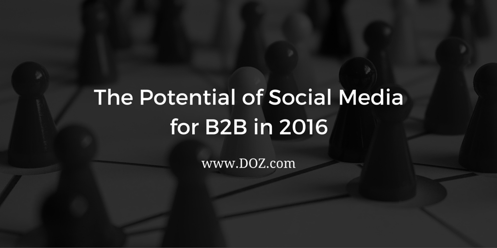 b2b marketing social media
