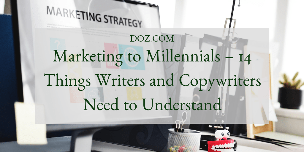 creat content for marketing millennials