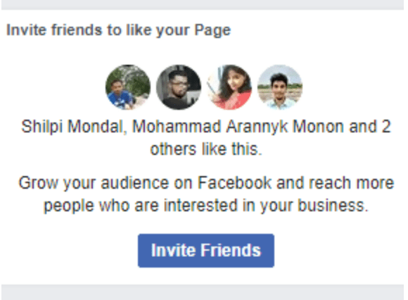 Invite Users to Promote Your page