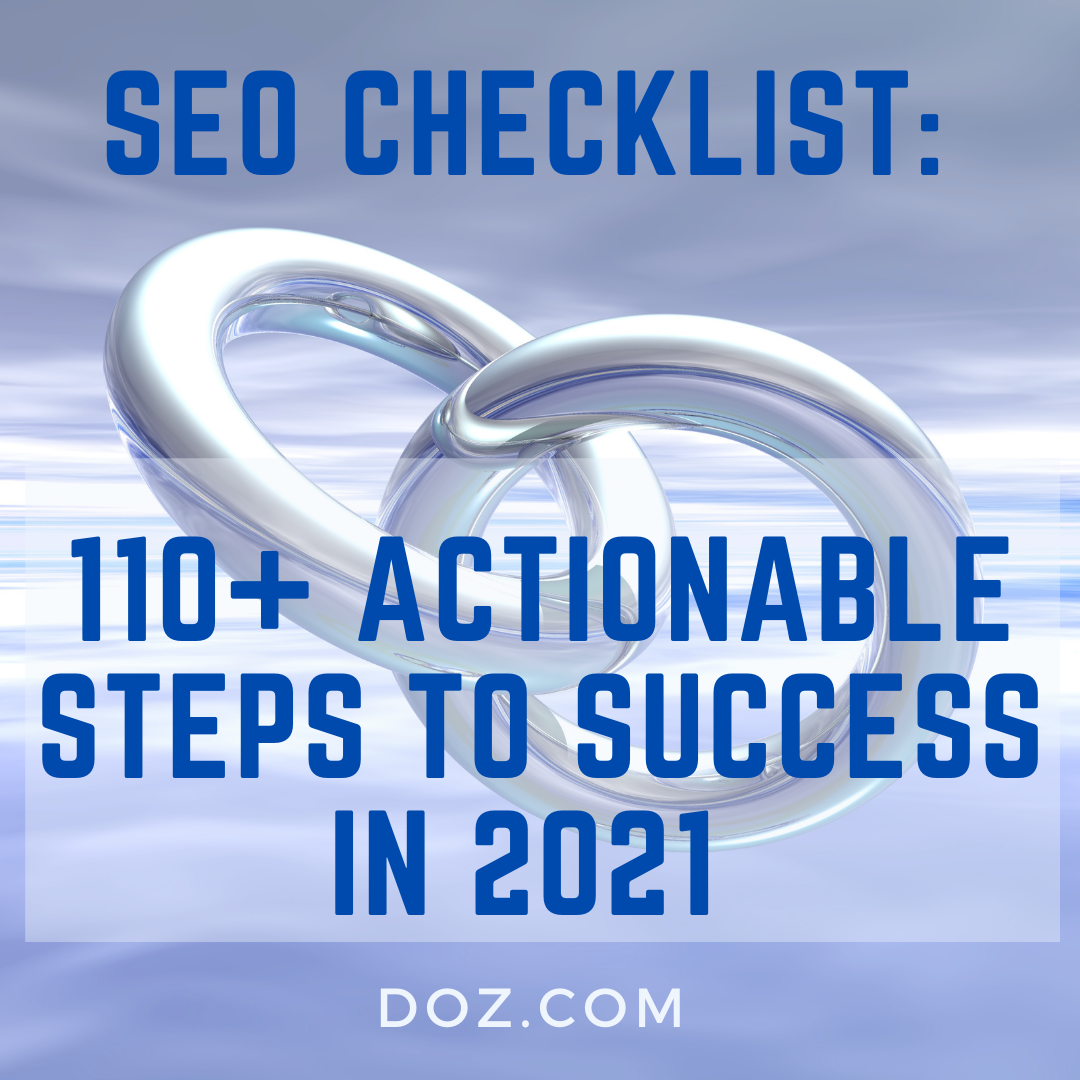 SEO Checklist 110+ Actionable Steps To Success in 2021 picture